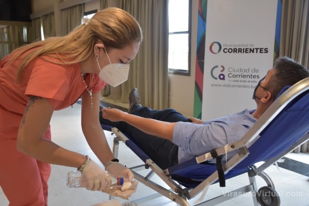 Con gran éxito se concretó la jornada de donación voluntaria de sangre