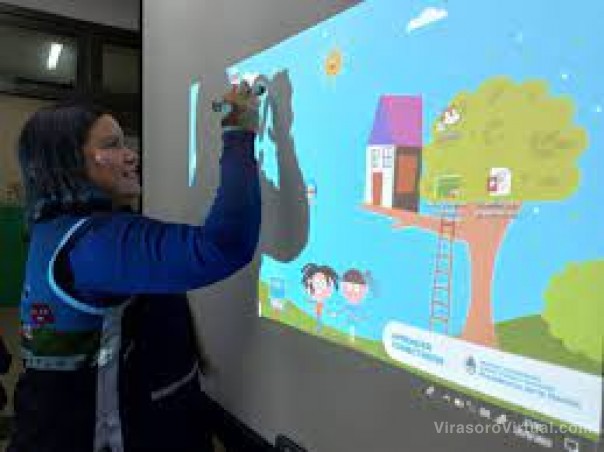La pizarra digital y la realidad aumentada llegan a las escuelas correntinas