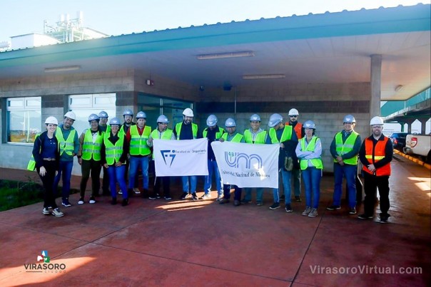 Visita Técnica / Estudiantes de la carrera de mantenimiento industrial visitaron FRESA