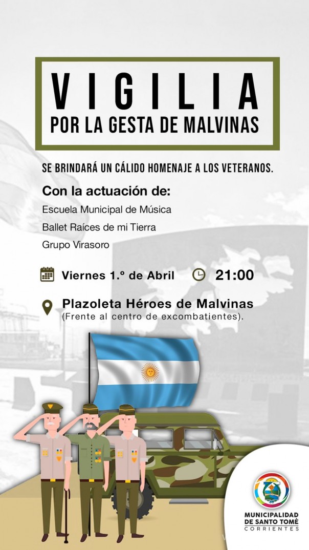Vigilia por la Gesta de Malvinas