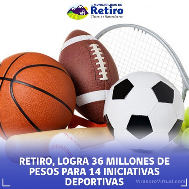 RETIRO OBTIENE 36 MILLONES DE PESOS PARA 14 ORGANIZACIONES DEPORTIVAS DE LA COMUNA