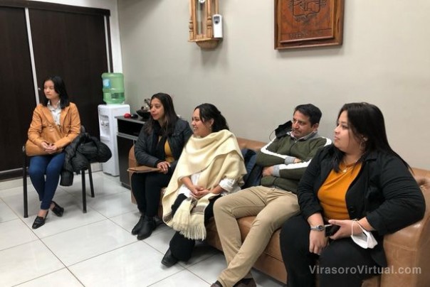 Nos reunimos con autoridades de Garaví, La Cruz, Guaviraví y Colonia Carlos Pellegrini