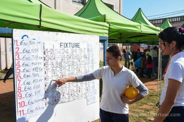 ¡Comenzó el intercolegial de mini deportes!