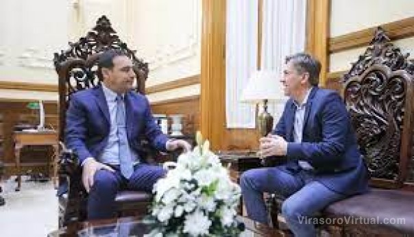 Valdés se reunió con Zdero, habló de unidad y de redoblar esfuerzos para cambiar el país