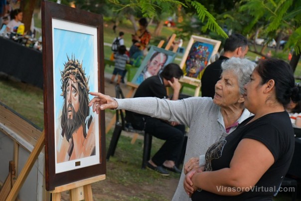 El centro cultural Adolfo Mors se convirtió en un paseo de las artes