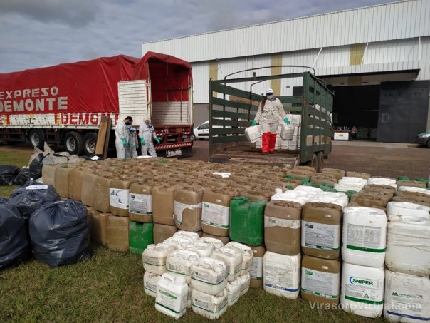 Campaña Itinerante en Mercedes: se recolectaron 11.135 envases vacíos de fitosanitarios