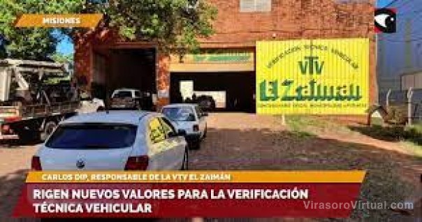 Rigen nuevos valores para la Verificación Técnica Vehicular en Misiones