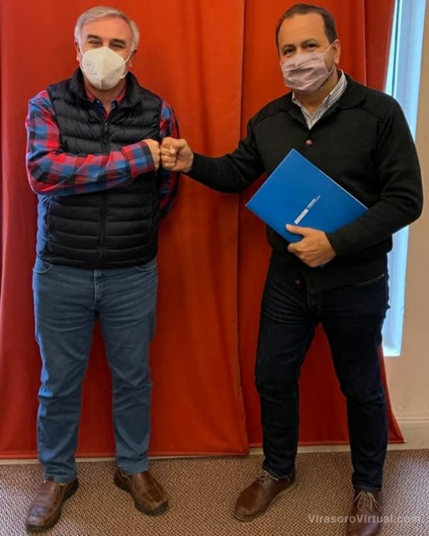 El ministro Anselmo recibió al secretario de Agricultura de la Nación