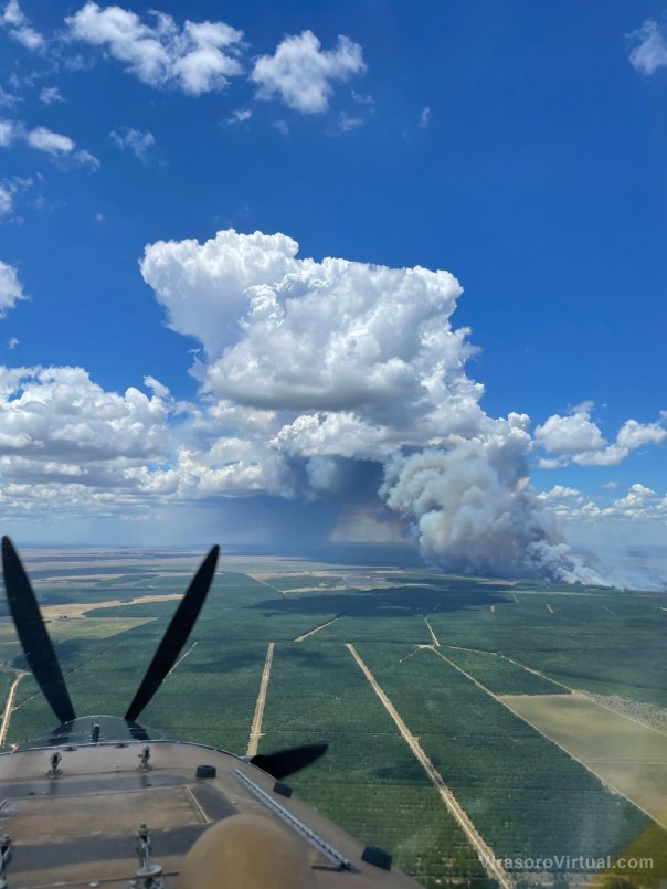 Corrientes aguarda respuestas concretas del Gobierno Nacional en el combate del fuego