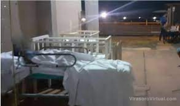 Un hospital se quedó sin energía y sacaron pacientes a las galerías