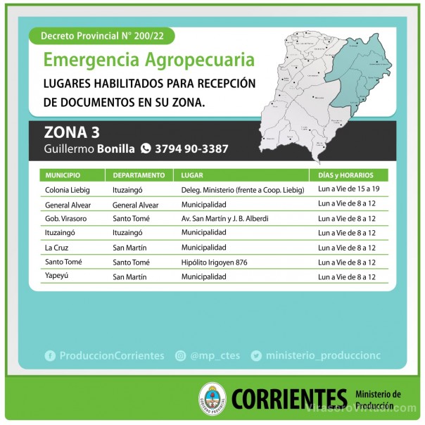 Certificado de emergencia