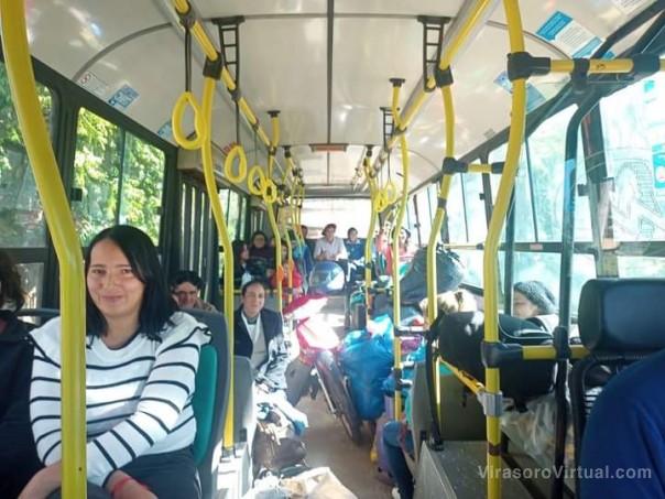 El Municipio continúa con el servicio de transporte para vecinos de Galarza