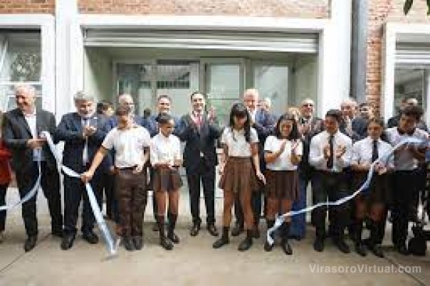 Valdés agradeció inversión nacional en Corrientes en inauguración de obras con Perczyk y Katopodis