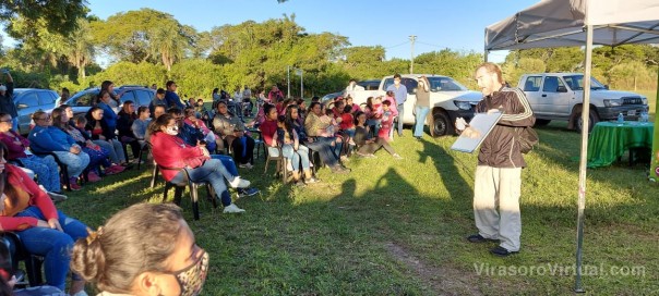Gran concurrencia de familias en el B° Santa Margarita