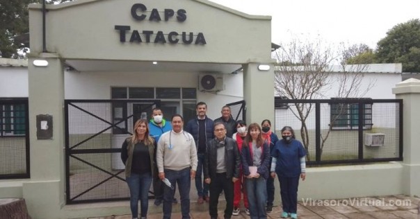 Cardozo visitó los centros de salud Tatacuá y Tabay
