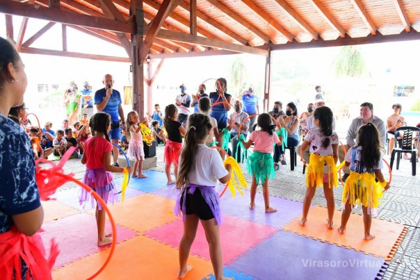Cierre de la Colonia de vacaciones de los niños y niñas del barrio Esperanza