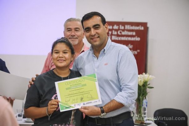 Estuvieron  presentes en la finalización del curso teórico-práctico en servicios de limpieza e higiene en hotelería,