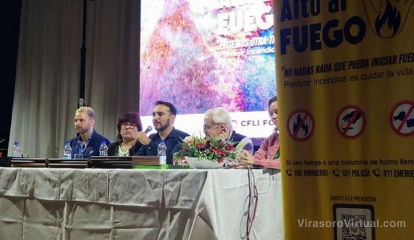 Se realizó en el Centro Cultural de #Ituzaingó una capacitación sobre prevención de incendios