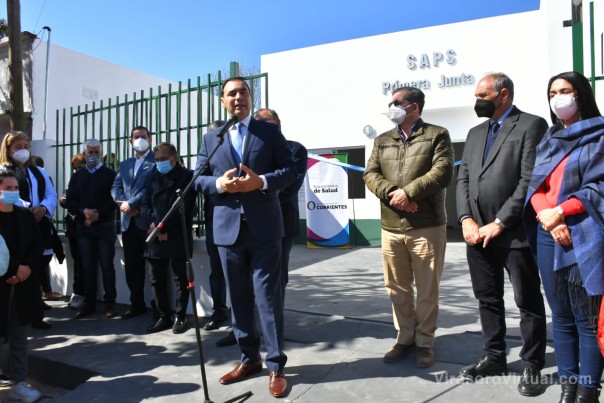 Valdés participó de apertura de SAPS e instó a vacunarse para hacer frente a la variante Delta
