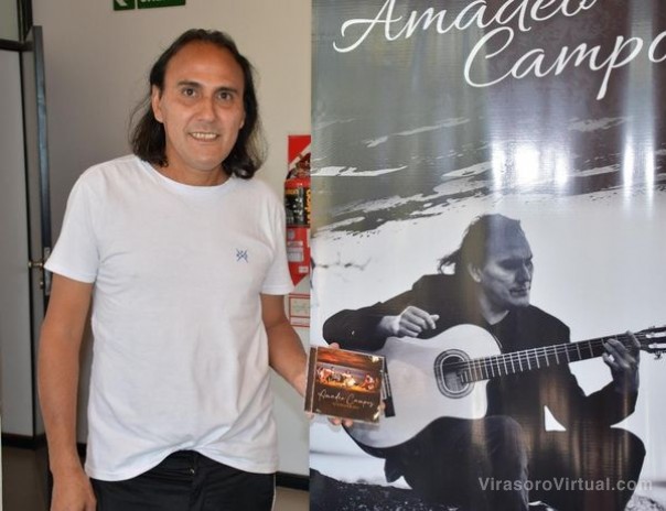 Amadeo "Tutu" Campos presentó su nuevo disco "La Enchamigada"