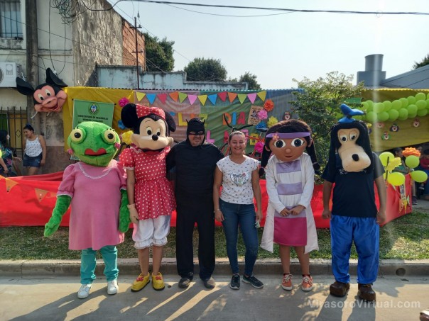Festejos mes del niño en B Molina Punta y en B San Martín