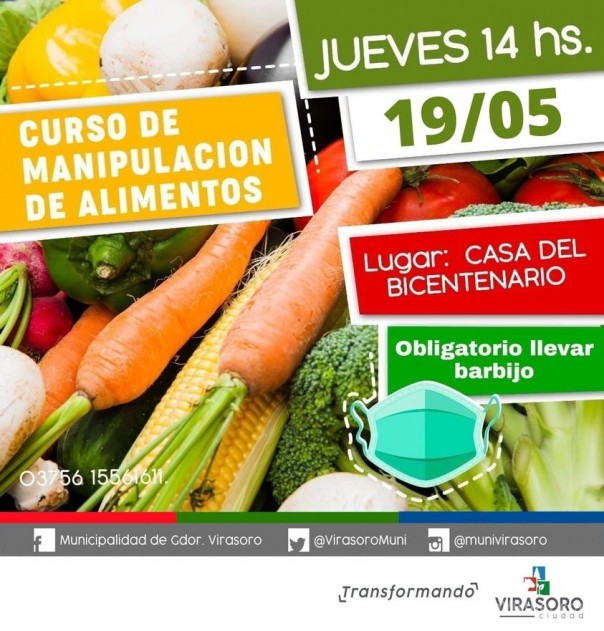 Curso de Manipulación de Alimentos
