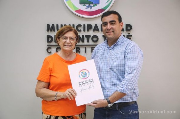 ¡Siguen avanzando por un #SantoTomé con más oportunidades para sus ciudadanos!