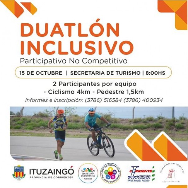 Duatlón inclusivo