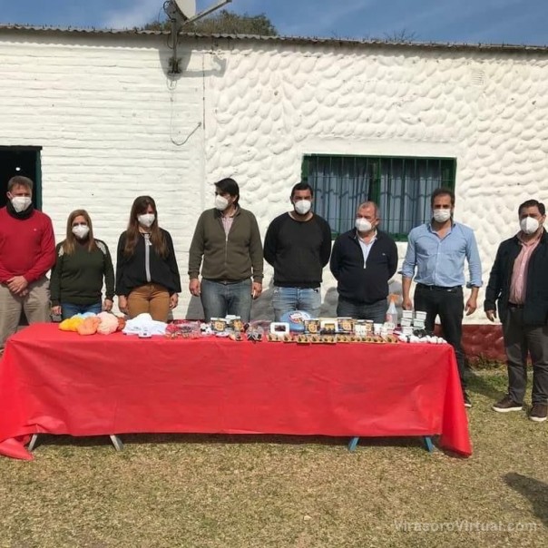 La Provincia entregó materiales para los cursos de oficios que dicta en el interior