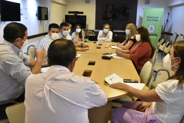Salud evalúa obras para optimizar el hospital de Santo Tomé