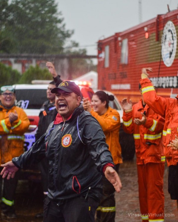 ¡Llegó el alivio, llegó la lluvia!
