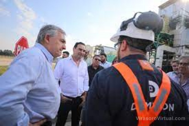 Valdés y Morales recorrieron el Parque Foresto-Industrial y la Planta de Biomasa