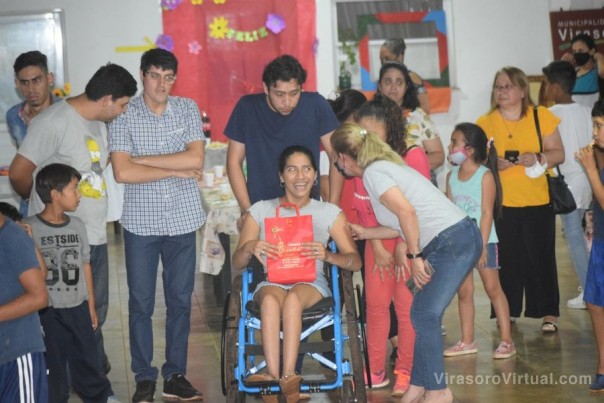 El festejo para las madres y un lindo momento con sus hijos.