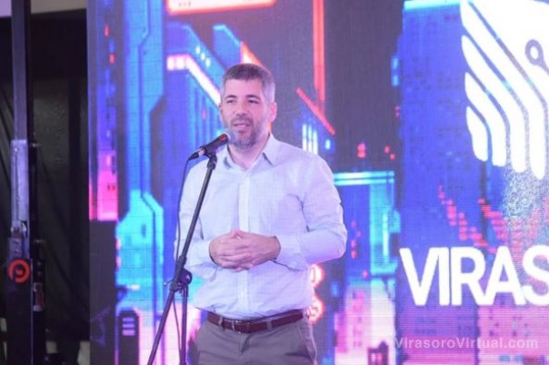 El intendente @emiliano_fr en la presentación de VirasoroTec dijo:
