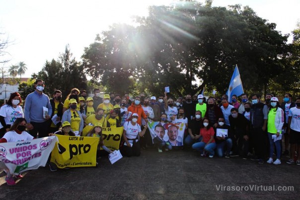 Juan Pablo Valdes y su equipo estuvieron  en el barrio 231 viviendas