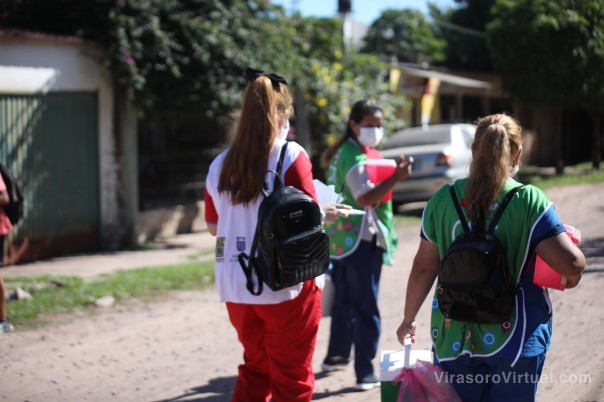 Salud continúa completando esquemas de vacunación Covid-19 en barrios