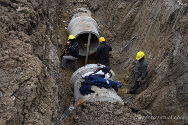 Avanzan las obras que beneficiarán al barrio San Gerónimo y aledaños