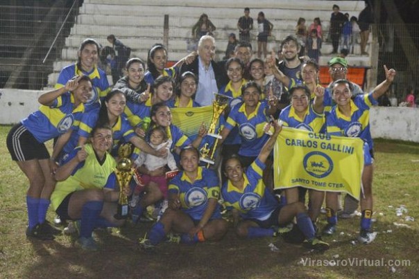 ¡Felicidades a las campeonas de la liga femenina: Club Carlos Gallini!