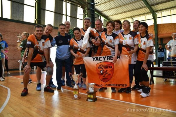 Se llevó a cabo el Torneo provincial de  "NEWCOM" en las categorías +50 y +60 en el polideportivo municipal