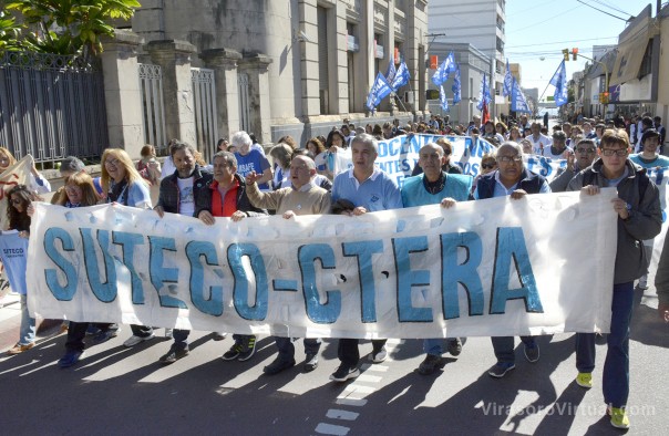 SUTECO convocó a Paro Provincial Docente para el viernes 11/3 por demandas salariales y de salud