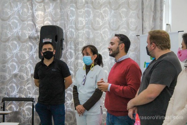 Juan Pablo Valdés participo de una reunion