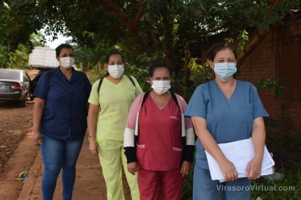 Operativo sanitario en los barrios