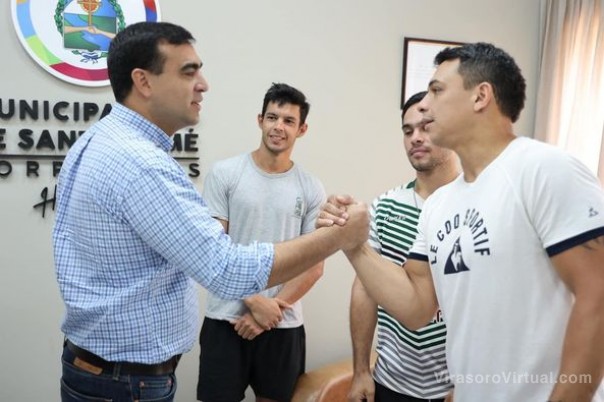 ¡Recibieron a los campeones de la 5ta edición del Seven de Rivera!