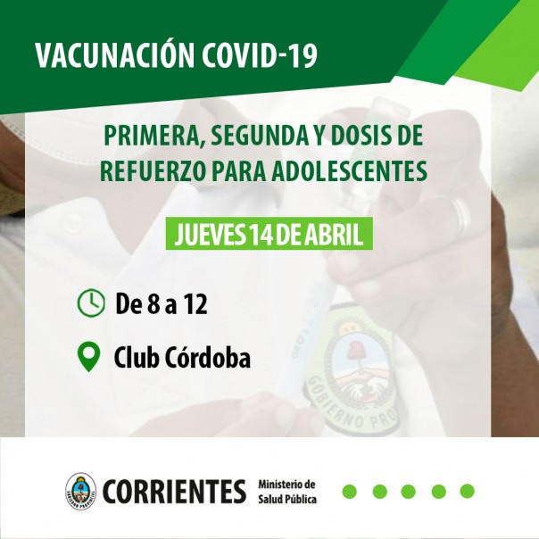 Salud Pública continúa este jueves de 8 a 12 con la campaña Antigripal