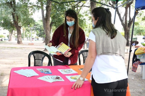 La Municipalidad sumó un stand nutricional en las Ferias de la Ciudad