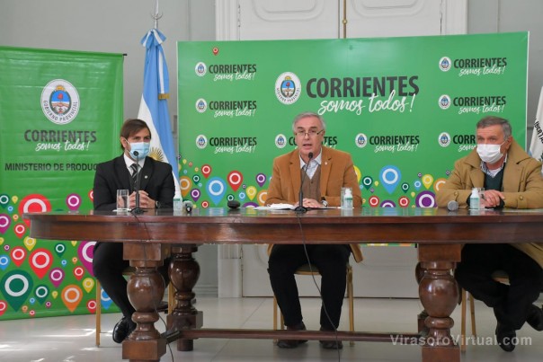 El presidente de Fedecoop y el vice de Coninagro representaron al sector cooperativo en Corrientes