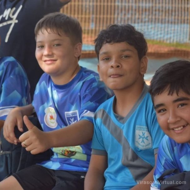 Fútbol infantil en el Celso Silva.