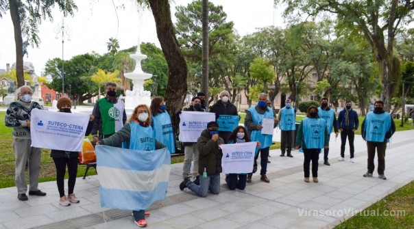 SUTECO pidió continuidad de excepción a la presencialidad para docentes con enfermedades crónicas