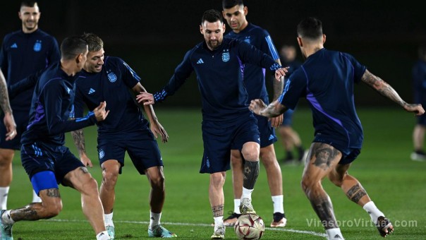 Con Di María y De Paul, Argentina completó la última práctica antes de la semifinal