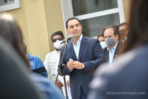 Valdés habilitó las obras de refacción y ampliación del Hospital San Roque en Esquina